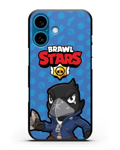 Чехол Ворон Браво Старс силиконовый для iPhone 16