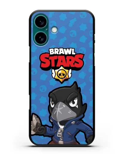 Чехол Ворон Браво Старс силиконовый для iPhone 16 Plus