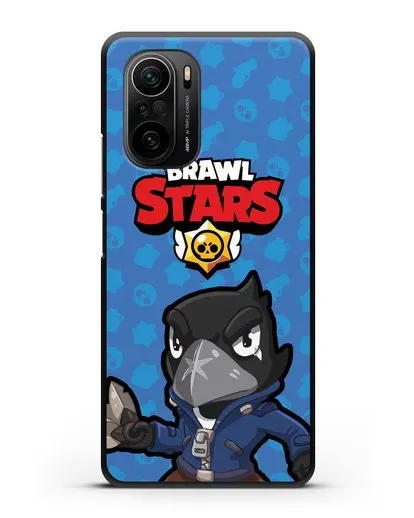 Чехол Ворон Браво Старс силиконовый для Xiaomi Poco F3