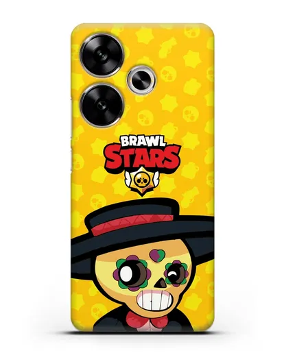 Чехол Поко Браво Старс силиконовый для Xiaomi Poco F6