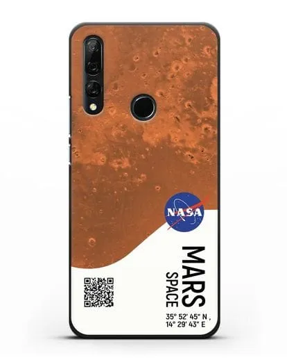 Чехол Марс с координатами силиконовый для Honor 9X