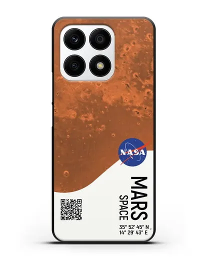 Чехол Марс с координатами силиконовый для Honor X8a