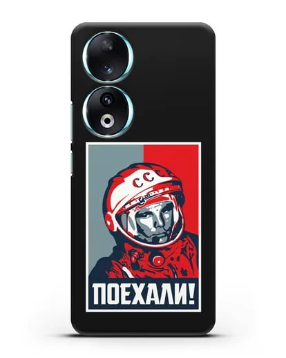 Чехол Гагарин Юрий Поехали силиконовый для Honor 90