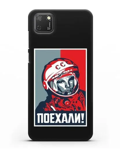 Чехол Гагарин Юрий Поехали силиконовый для Honor 9S