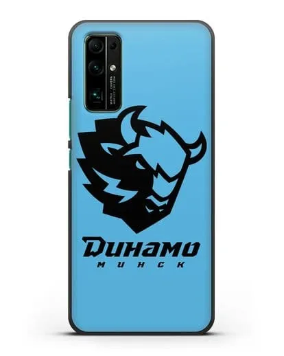 Чехол с зубром ХК Динамо-Минск силиконовый для Honor 30