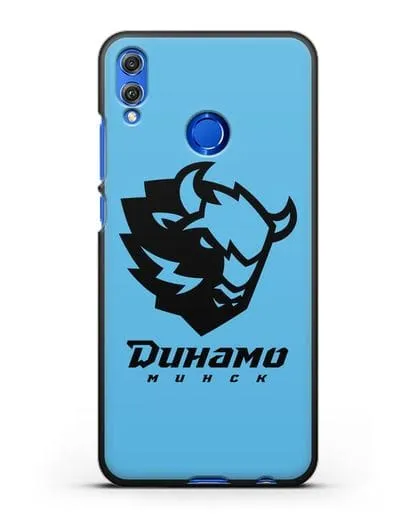Чехол с зубром ХК Динамо-Минск силиконовый для Honor 8X