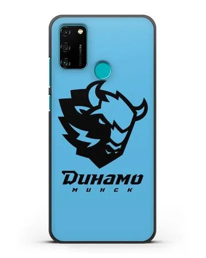 Чехол с зубром ХК Динамо-Минск силиконовый для Honor 9A