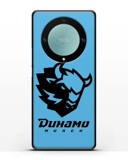 Чехол с зубром ХК Динамо-Минск силиконовый для Honor X9a