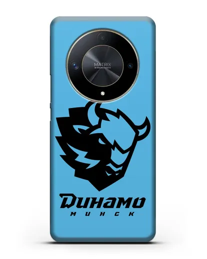 Чехол с зубром ХК Динамо-Минск силиконовый для Honor X9b