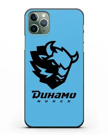 Чехол с зубром ХК Динамо-Минск силиконовый для iPhone 11 Pro Max
