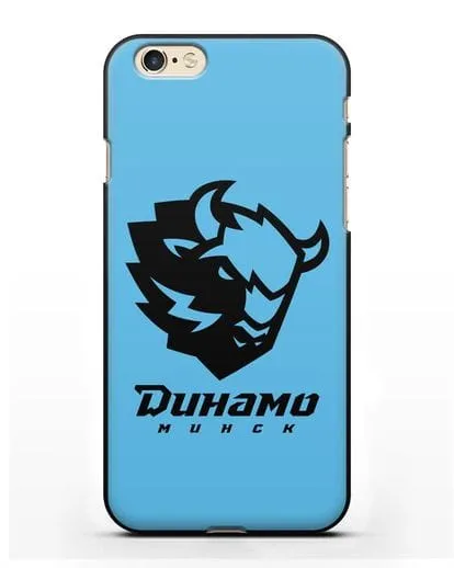 Чехол с зубром ХК Динамо-Минск силиконовый для iPhone 6