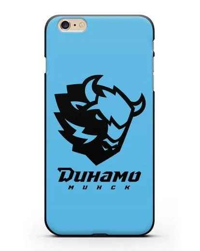 Чехол с зубром ХК Динамо-Минск силиконовый для iPhone 6 Plus