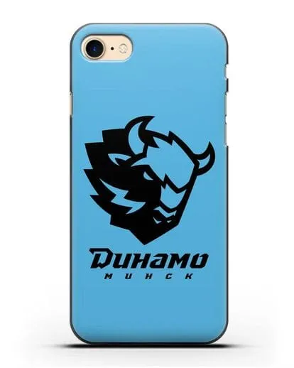 Чехол с зубром ХК Динамо-Минск силиконовый для iPhone 7