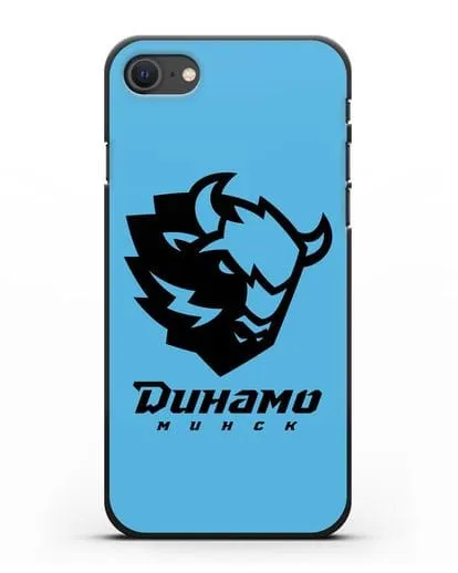 Чехол с зубром ХК Динамо-Минск силиконовый для iPhone SE 2020