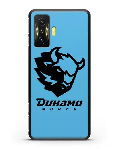 Чехол с зубром ХК Динамо-Минск силиконовый для Xiaomi Poco F4 GT