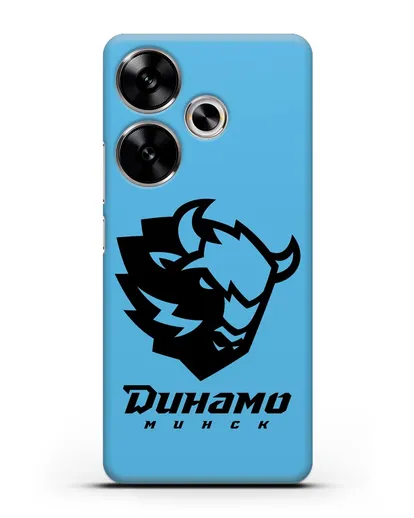Чехол с зубром ХК Динамо-Минск силиконовый для Xiaomi Poco F6