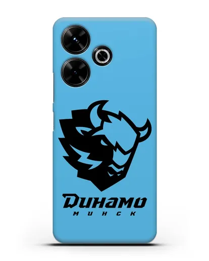 Чехол с зубром ХК Динамо-Минск силиконовый для Xiaomi Poco M6