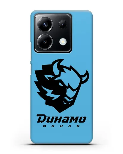 Чехол с зубром ХК Динамо-Минск силиконовый для Xiaomi Poco X6