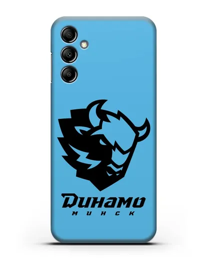 Чехол с зубром ХК Динамо-Минск силиконовый для Samsung Galaxy A14 [SM-A145]