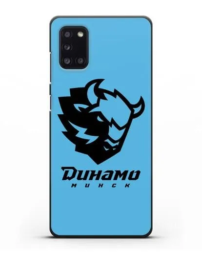 Чехол с зубром ХК Динамо-Минск силиконовый для Samsung Galaxy A31 [SM-A315F]