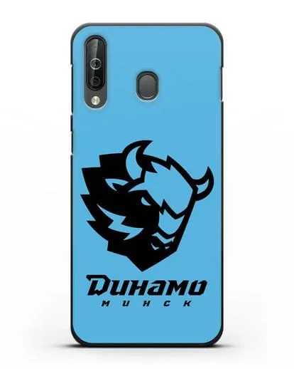 Чехол с зубром ХК Динамо-Минск силиконовый для Samsung Galaxy A40s [SM-A507FN]