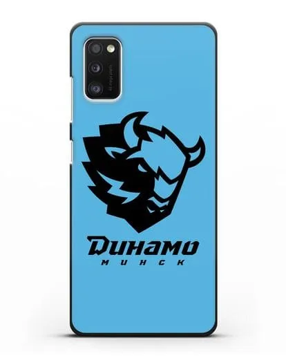 Чехол с зубром ХК Динамо-Минск силиконовый для Samsung Galaxy A41 [SM-A415F]