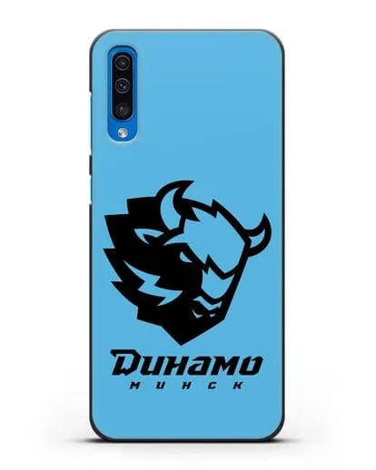 Чехол с зубром ХК Динамо-Минск силиконовый для Samsung Galaxy A50