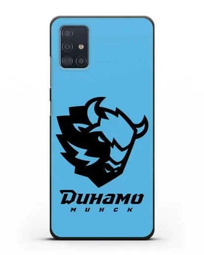 Чехол с зубром ХК Динамо-Минск силиконовый для Samsung Galaxy A51 [SM-A515F]