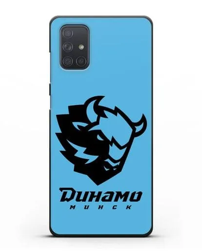 Чехол с зубром ХК Динамо-Минск силиконовый для Samsung Galaxy A71 [SM-A715F]