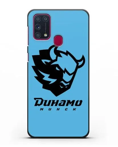 Чехол с зубром ХК Динамо-Минск силиконовый для Samsung Galaxy M31 [SM-M315F]