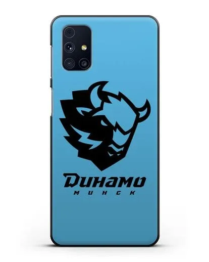 Чехол с зубром ХК Динамо-Минск силиконовый для Samsung Galaxy M51 [SM-M515F]