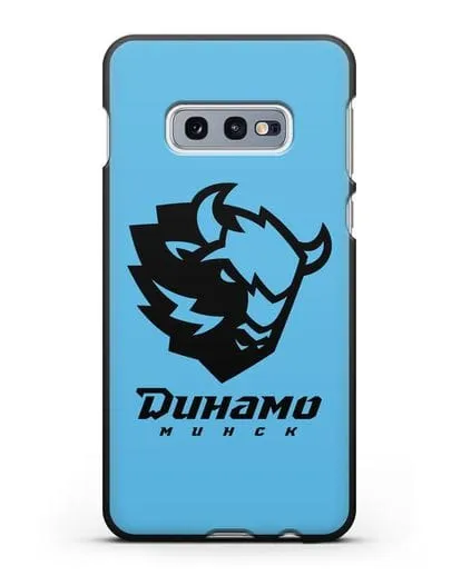 Чехол с зубром ХК Динамо-Минск силиконовый для Samsung Galaxy S10e [SM-G970F]