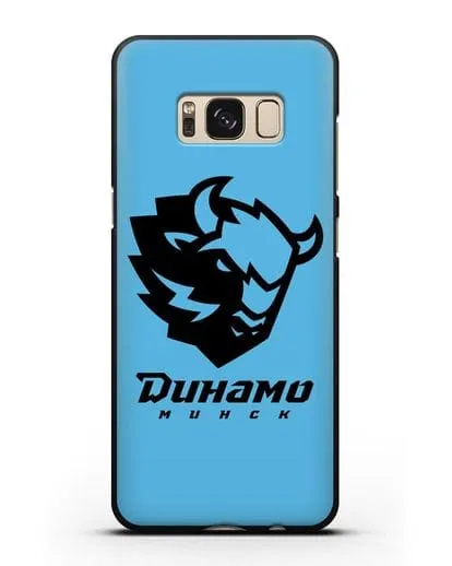 Чехол с зубром ХК Динамо-Минск силиконовый для Samsung Galaxy S8 [SM-950F]