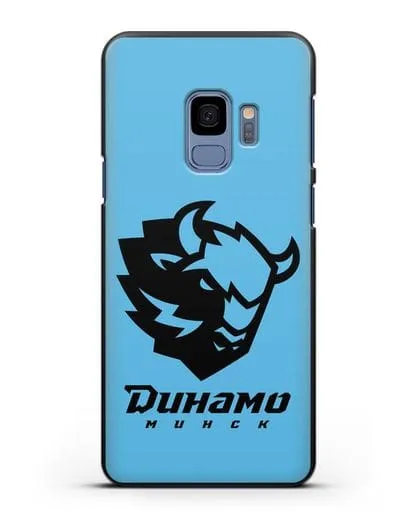 Чехол с зубром ХК Динамо-Минск силиконовый для Samsung Galaxy S9 [SM-G960F]