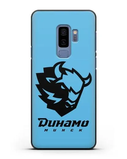 Чехол с зубром ХК Динамо-Минск силиконовый для Samsung Galaxy S9 Plus [SM-G965F]
