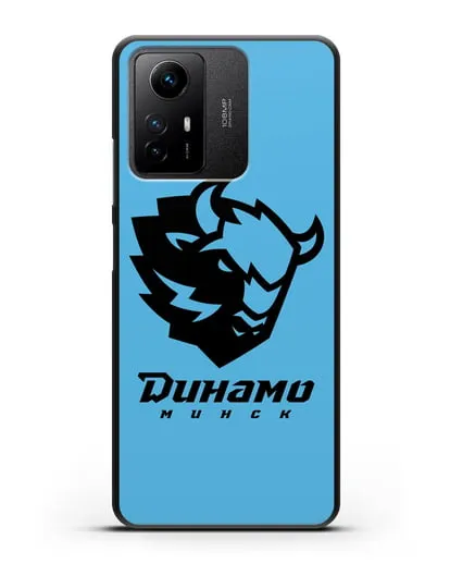 Чехол с зубром ХК Динамо-Минск силиконовый для Xiaomi Redmi Note 12S