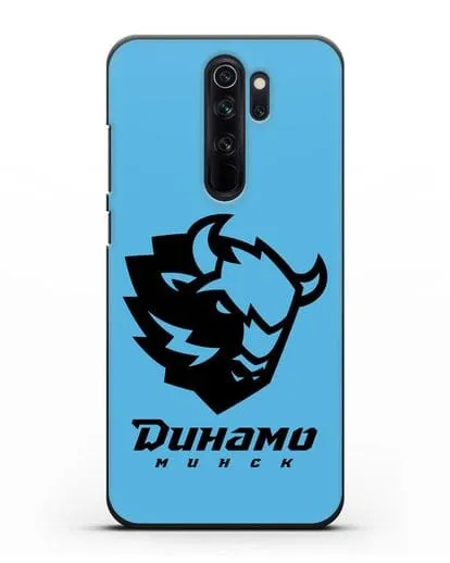 Чехол с зубром ХК Динамо-Минск силиконовый для Xiaomi Redmi Note 8 Pro