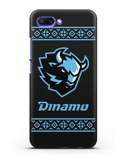 Чехол с логотипом ХК Динамо-Минск силиконовый для Honor 10