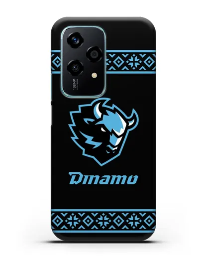 Чехол с логотипом ХК Динамо-Минск силиконовый для Honor 200 Lite