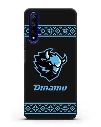 Чехол с логотипом ХК Динамо-Минск силиконовый для Honor 20