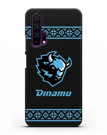 Чехол с логотипом ХК Динамо-Минск силиконовый для Honor 20 Pro