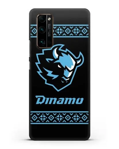Чехол с логотипом ХК Динамо-Минск силиконовый для Honor 30 Pro Plus