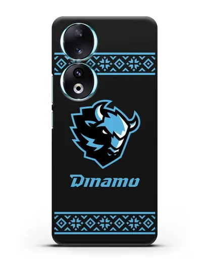 Чехол с логотипом ХК Динамо-Минск силиконовый для Honor 90