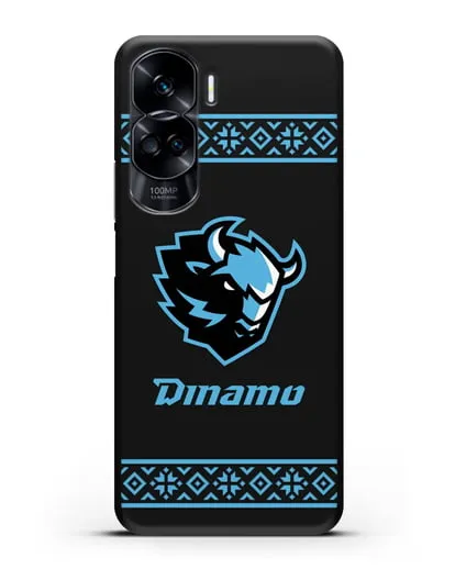 Чехол с логотипом ХК Динамо-Минск силиконовый для Honor 90 Lite