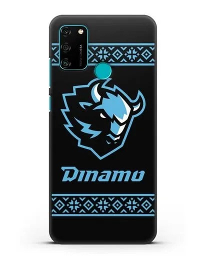 Чехол с логотипом ХК Динамо-Минск силиконовый для Honor 9A