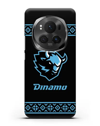 Чехол с логотипом ХК Динамо-Минск силиконовый для Honor Magic 6 Pro