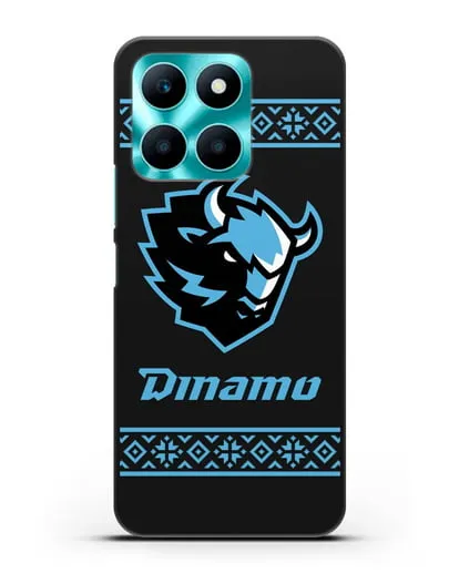 Чехол с логотипом ХК Динамо-Минск силиконовый для Honor X6a