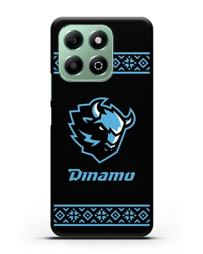 Чехол с логотипом ХК Динамо-Минск силиконовый для Honor X6b
