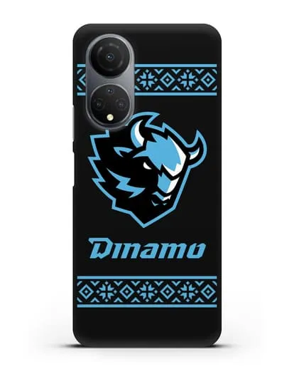 Чехол с логотипом ХК Динамо-Минск силиконовый для Honor X7