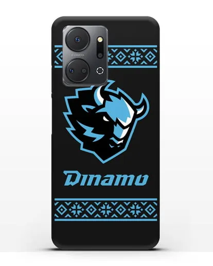 Чехол с логотипом ХК Динамо-Минск силиконовый для Honor X7a
